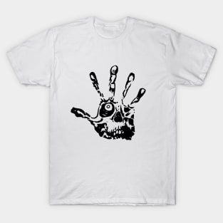 skull hand with one eye T-Shirt